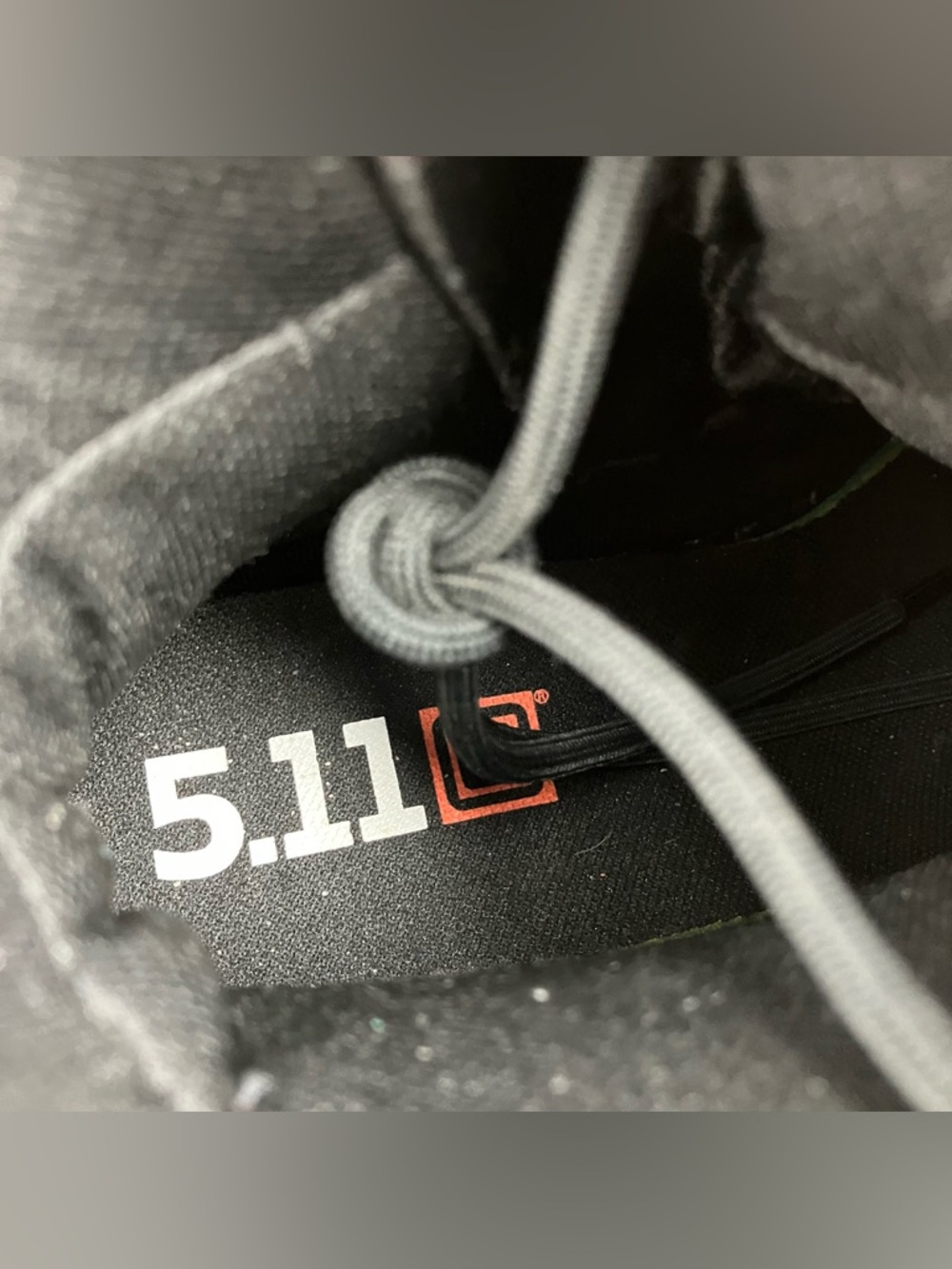 5.11 Tactical Men’s Size 9.5 ATAC 2.0 6” Side Zip Black Tactical Work Boots - Picture 10 of 12